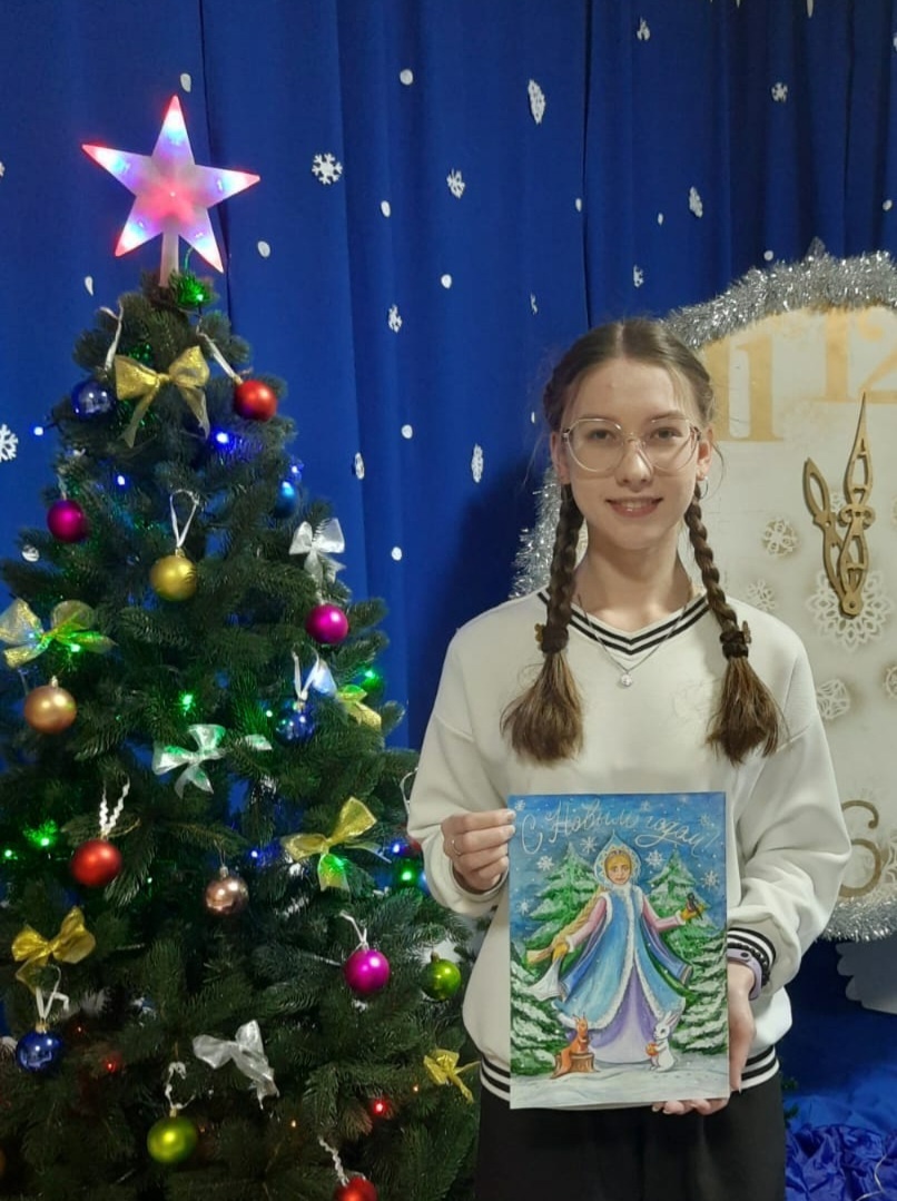 Городской конкурс рисунка &amp;quot;Новогодняя открытка из прошлого&amp;quot;.